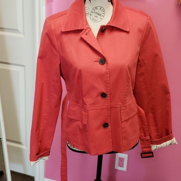 Jacob 💕💕Orange Light Jacket Coat - Picture 12 of 16